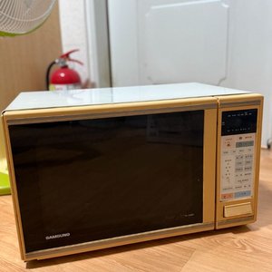 삼성 레트로 전자레인지(정상작동) 이미지