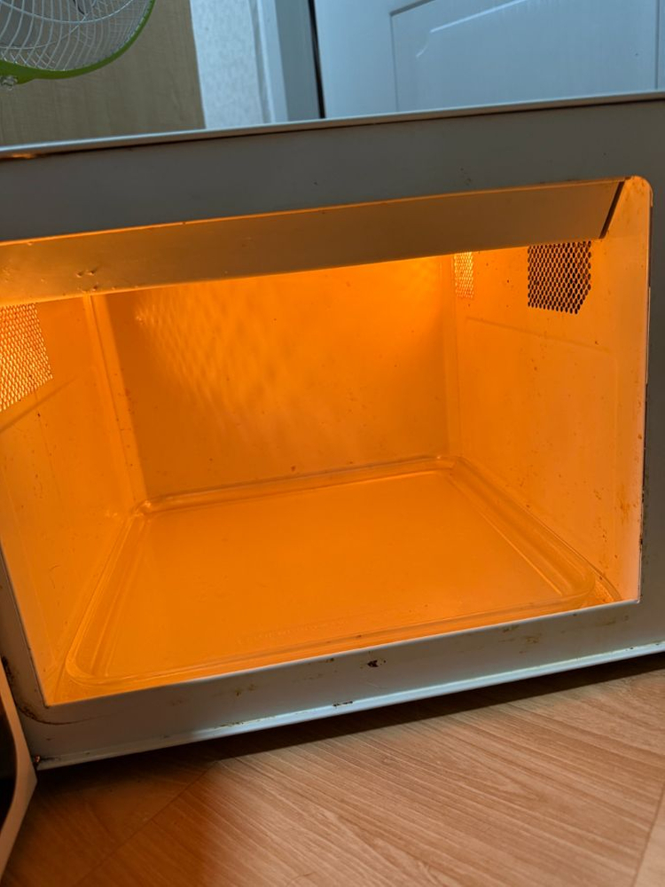 삼성 레트로 전자레인지(정상작동) 이미지