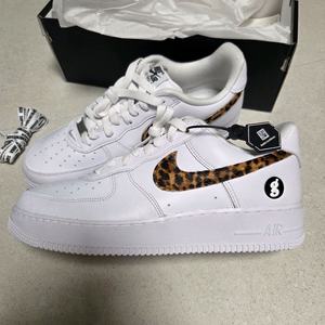 나이키 x 슈프림 x 굿이너프 에어 포스 1 로우 화이트 -280 이미지