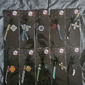 귀멸의 칼날 일륜도 키링 10종 이미지