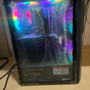 ryzen 5 3500 rtx2060 벤큐모비유스 이미지