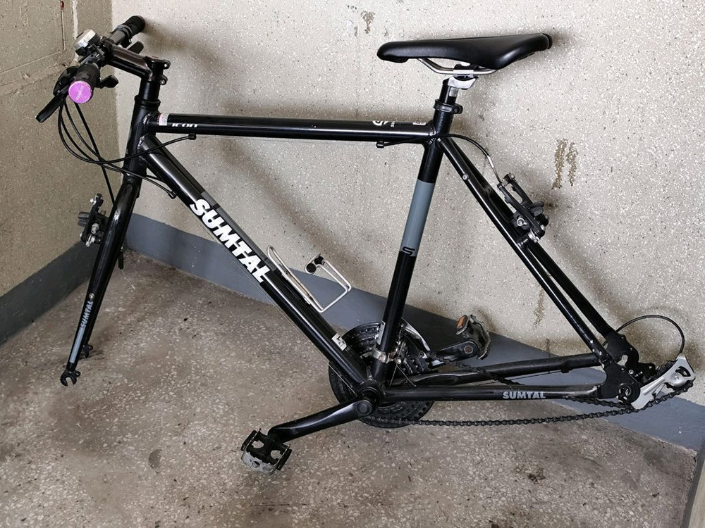 알톤 썸탈 하이브리드 자전거 반차 판매합니다. 이미지