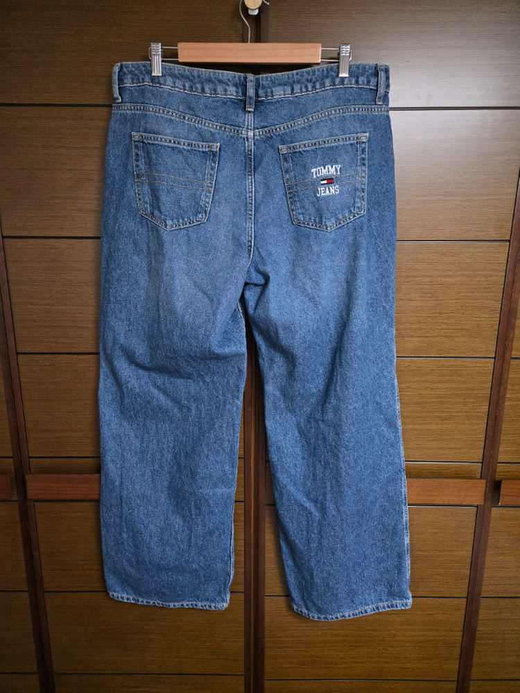 타미진스 남성 데님 청바지 (와이드핏)36 이미지