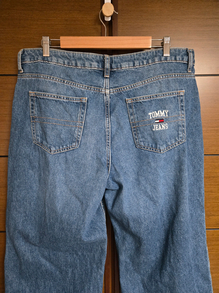 타미진스 남성 데님 청바지 (와이드핏)36 이미지