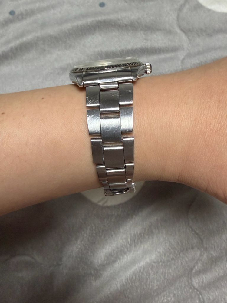 튜더 프린스 오이스터데이트 34mm Ref. 7990/4 실버 트로피칼 파티나 다이얼 이미지