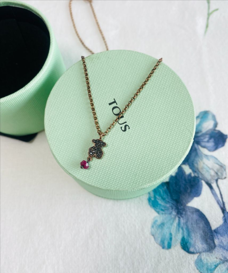 실버925) TOUS 토스 실버 곰돌이 은 목걸이 루비 원석 스페인 팔찌 귀걸이 반지 브로치 토즈 투스 판도라 이미지