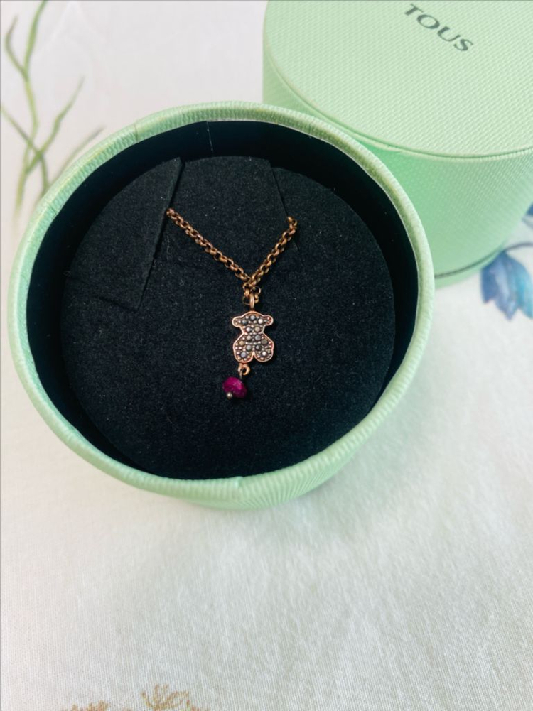 실버925) TOUS 토스 실버 곰돌이 은 목걸이 루비 원석 스페인 팔찌 귀걸이 반지 브로치 토즈 투스 판도라 이미지