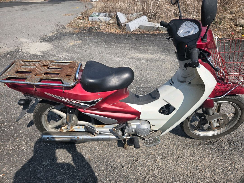 시티에이스110 오토바이 이미지