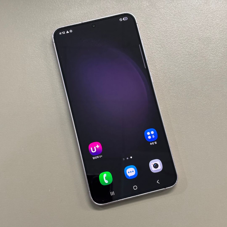 *대용량* 갤럭시S23플러스 라벤더색상 512용량 미파손 무잔상 상태좋은단말기 최저가 38만 판매합니다 이미지