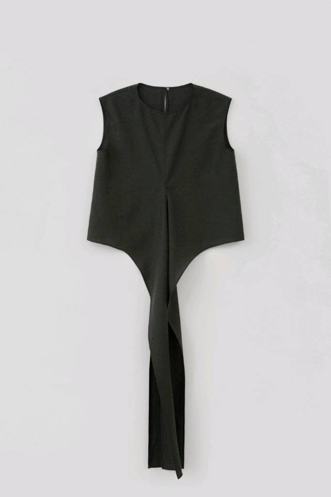 (새상품) rrace 레이스 Nep linen Blouse 블라우스(Black) 이미지