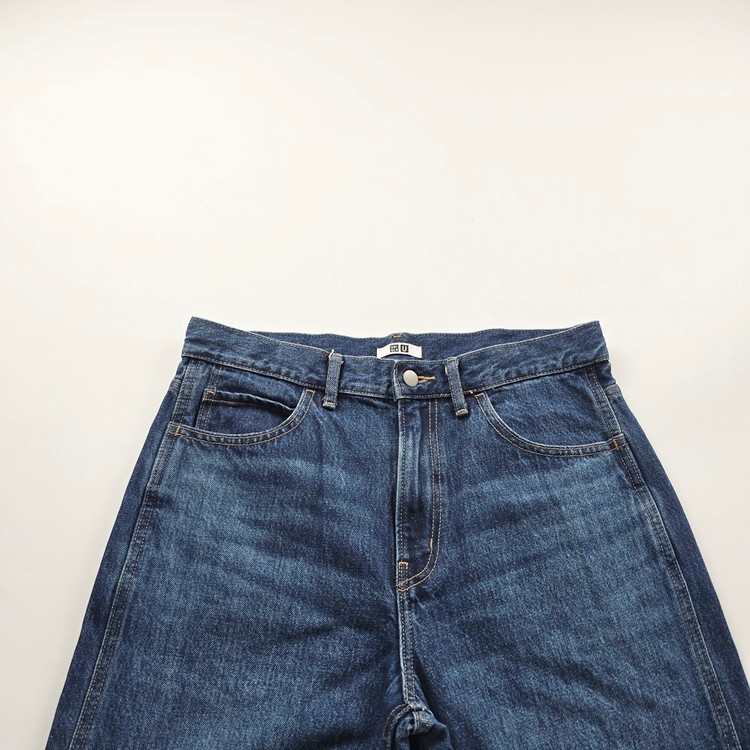 유니클로 청바지 일자 데님 사이즈32 R4811 이미지