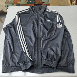 (상태 매우양호) 아디다스 레트로 트레포일 바람막이 자켓 (3XL) 판매합니다 이미지