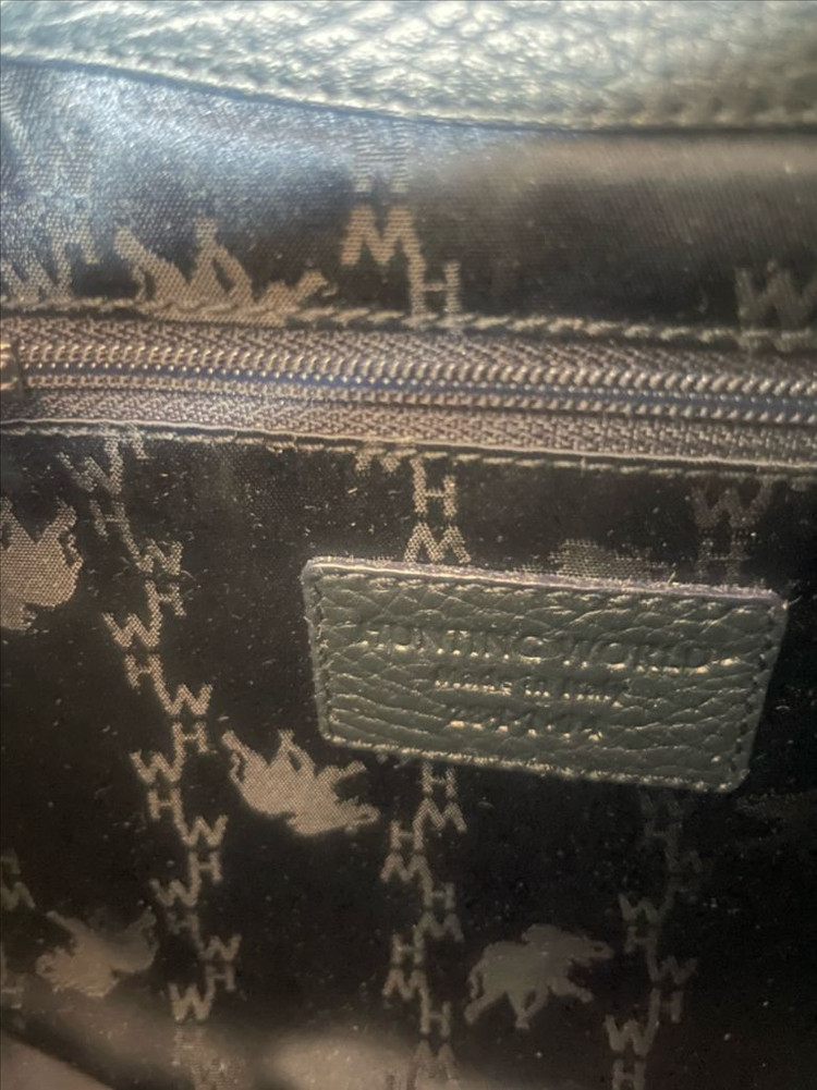 MCM로고 패턴 빈티지 숄더백 이미지