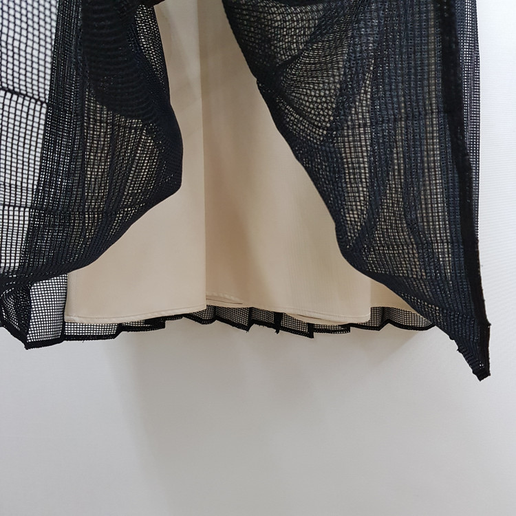 ORR 오르 2021 메쉬 레이어드 플리츠 롱 스커트 S사이즈 이미지