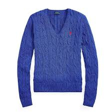 폴로 랄프로렌 울 캐시미어 브이넥 니트 M사이즈 이미지