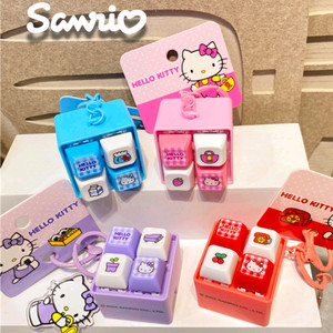 헬로키티 4구 LED 키캡 키링 미사용 새상품 이미지