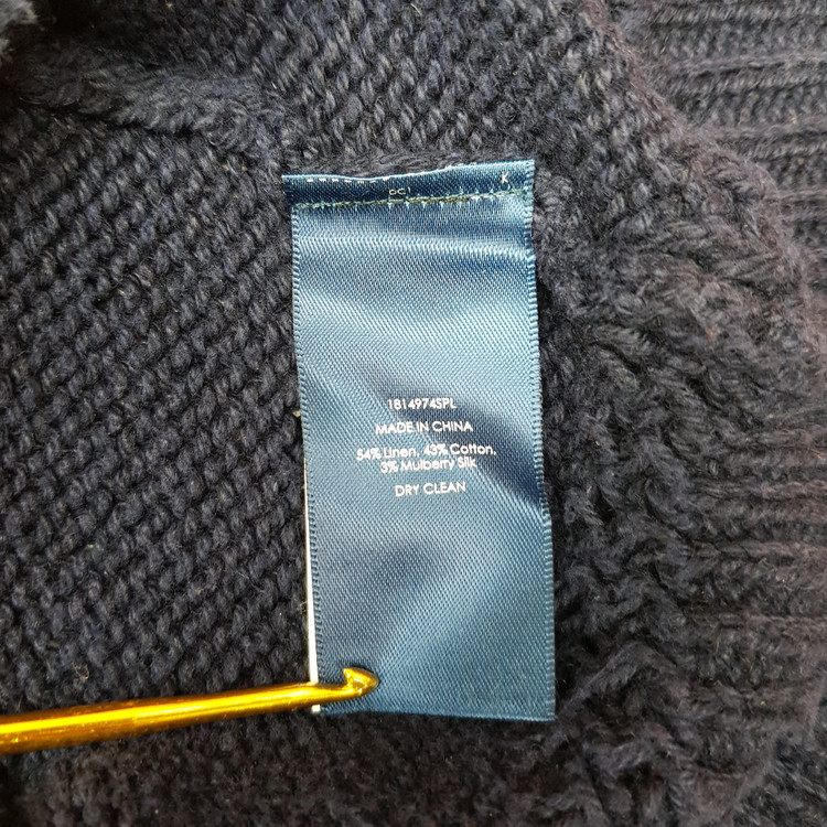 폴로 랄프로렌 성조기 숄카라 니트 스웨터 M사이즈 이미지