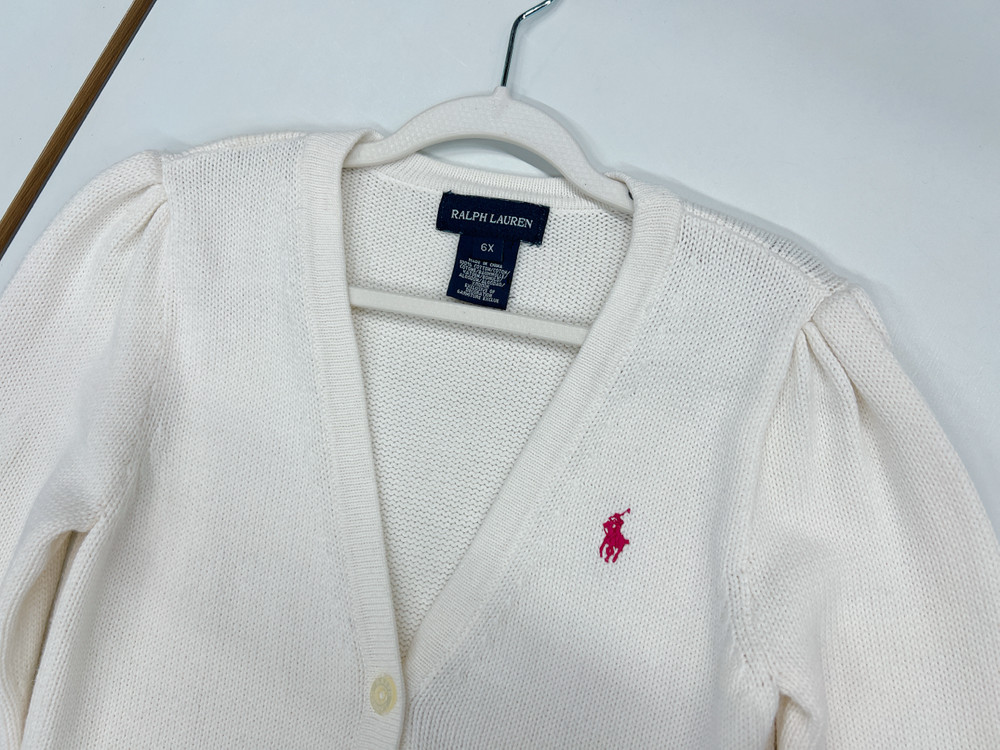 폴로 6 가디건 키즈 120 여아 120 이미지