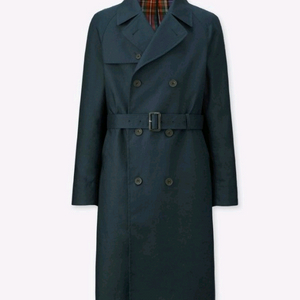 유니클로 x JW 앤더슨 리버시블 체크 트렌치 코트 이미지