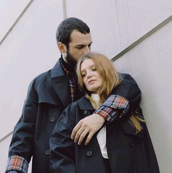 유니클로 x JW 앤더슨 리버시블 체크 트렌치 코트 이미지