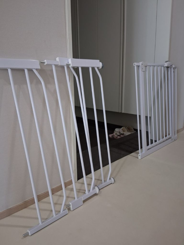 [상태최상]유아 안전문 펜스&강아지용 철제 안전문 이미지