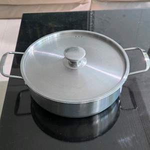 올스텐 인덕션 겸용 바닥3중 전골찌개 양수냄비 이미지