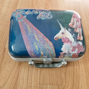 캐리어형 소형 멀티 파우치 수납 가방 하드 케이스 레디백 (지갑형) 이미지