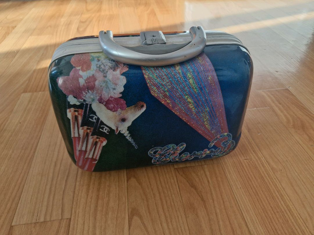 캐리어형 소형 멀티 파우치 수납 가방 하드 케이스 레디백 (지갑형) 이미지