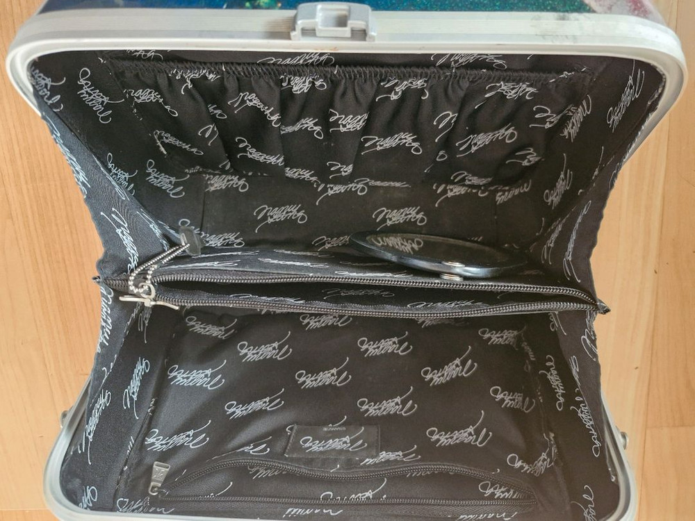 캐리어형 소형 멀티 파우치 수납 가방 하드 케이스 레디백 (지갑형) 이미지