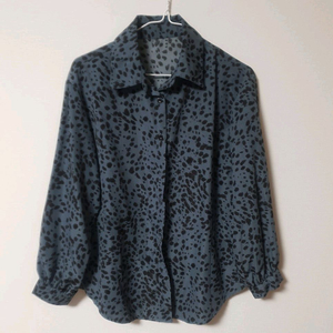 새상품) 무늬 셔츠 카라 블라우스 / 리리앤코 육육걸즈 핫핑 트렌디어패럴 데일리쥬 블랙업 어텀 매니크 프롬비기닝 이미지