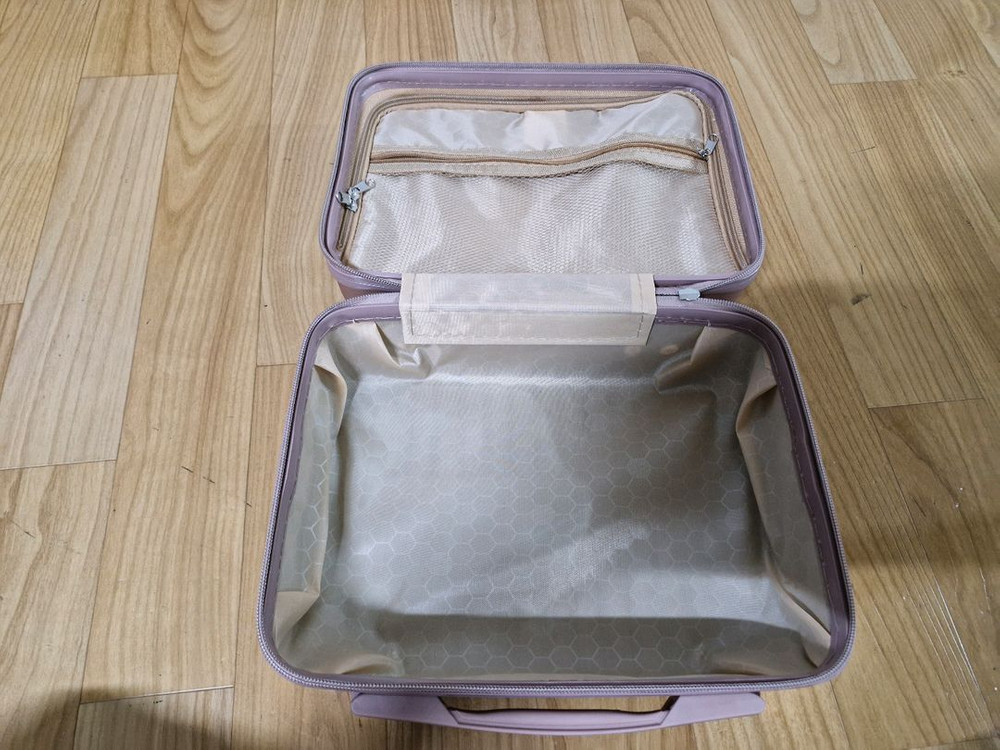 DEEPNESS 캐리어형 소형 멀티 파우치 수납 가방 하드 케이스 캐리어 가방 이미지