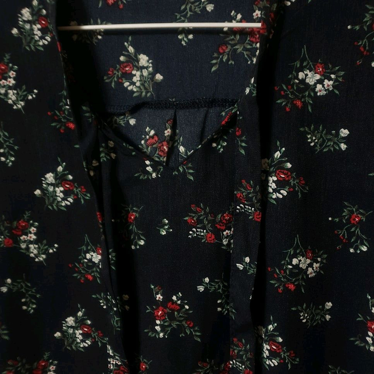 새상품) 플라워 리본 타이 프릴 블라우스 / 육육걸즈 핫핑 리리앤코 공구우먼 아뜨랑스 체리코코 쇼퍼랜드 밀크코코아 이미지