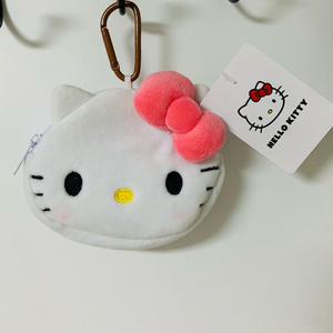 산리오 헬로키티 동전지갑 파우치 키링 이미지