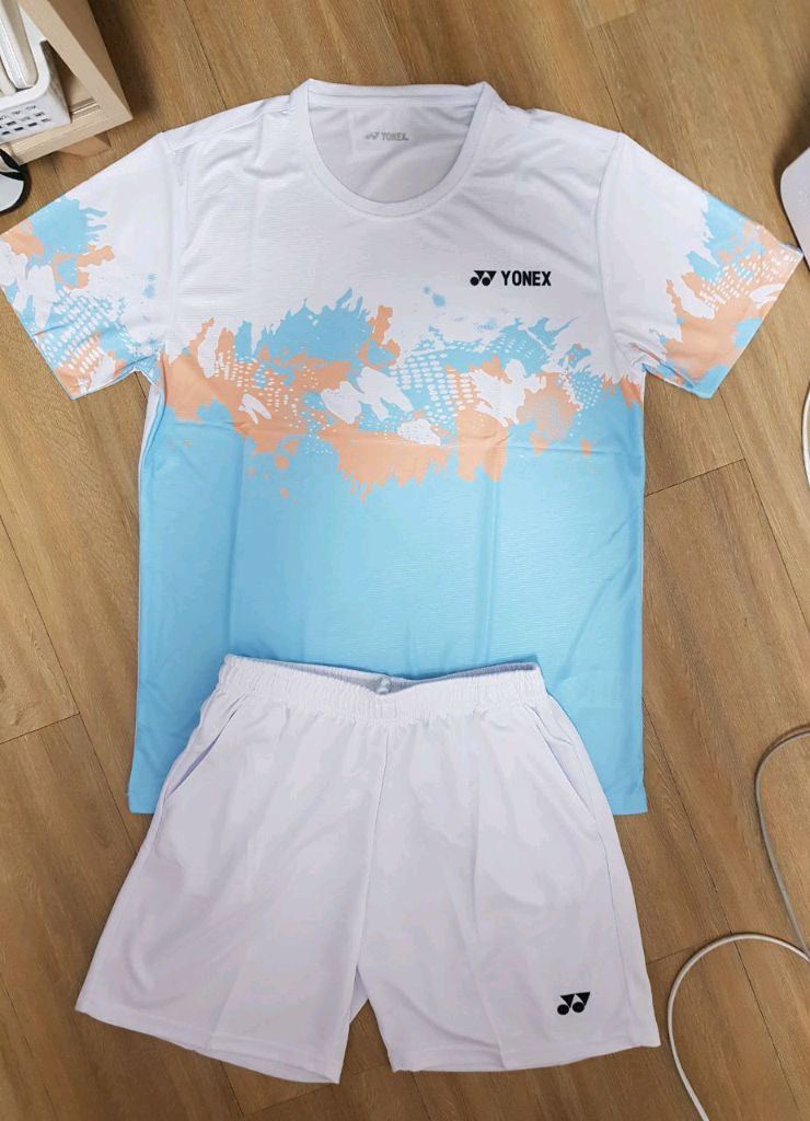 요넥스 운동복 배드민턴 유니폼 스포츠 의류 배드민턴복 상하의 한벌세트 판매 이미지
