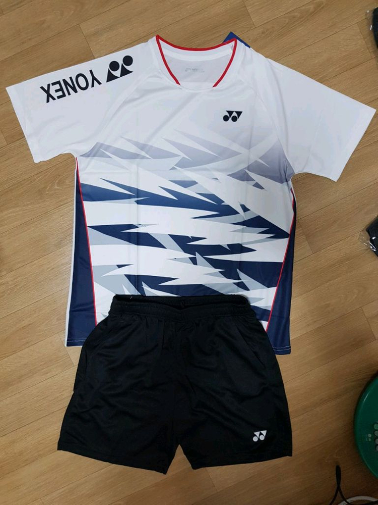 요넥스 운동복 배드민턴 유니폼 스포츠 의류 배드민턴복 상하의 한벌세트 판매 이미지