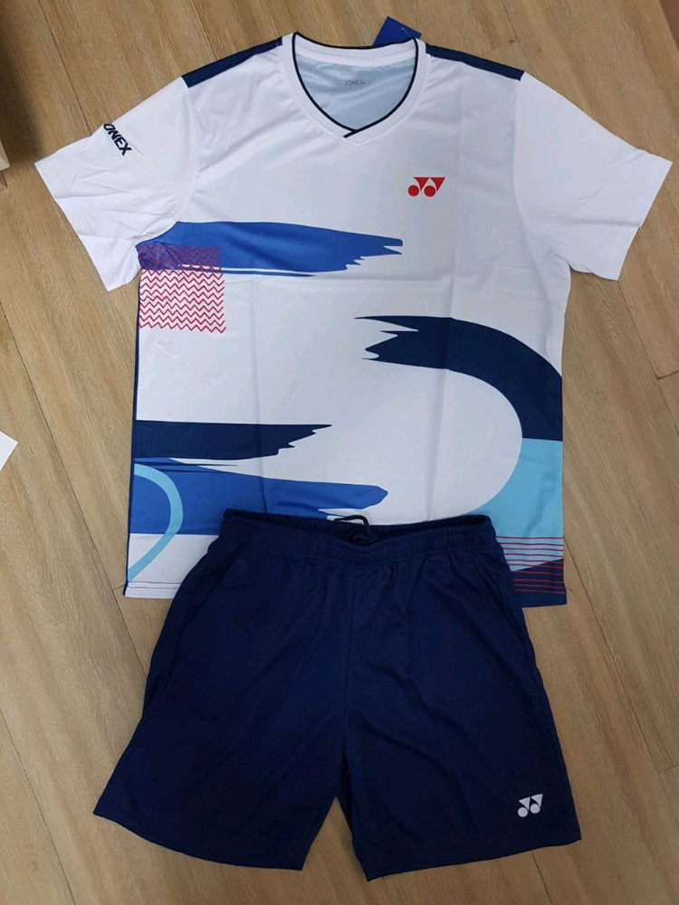 요넥스 운동복 배드민턴 유니폼 스포츠 의류 배드민턴복 상하의 한벌세트 판매 이미지