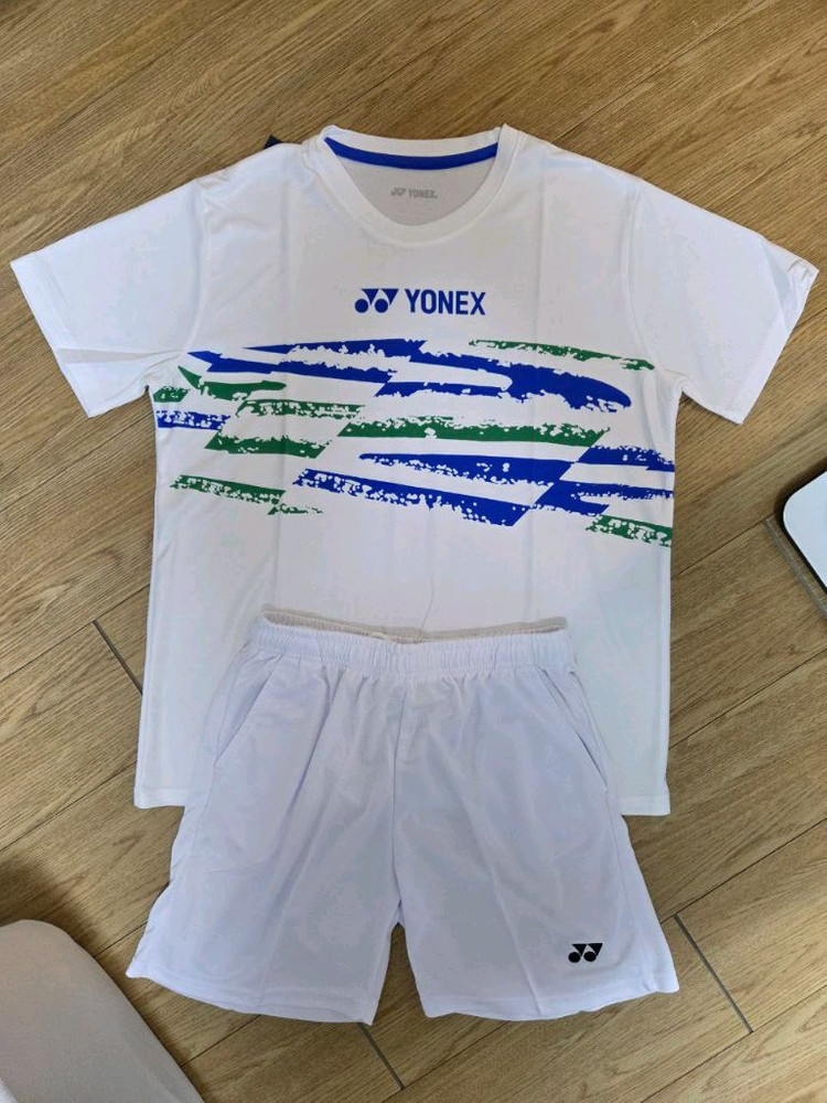 요넥스 운동복 배드민턴 유니폼 스포츠 의류 배드민턴복 상하의 한벌세트 판매 이미지