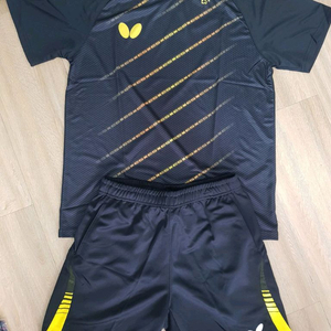버터플라이 운동복 탁구복 탁구유니폼 상하의 한벌 판매 이미지