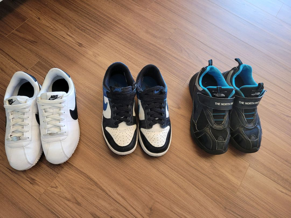 나이키 코르테즈, 나이키덩크 & 노스페이스 키즈 이미지