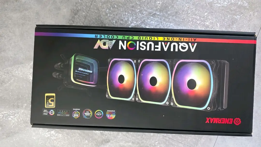 애너맥스 aquafusion adv 360mm A RGB 수냉쿨러 이미지