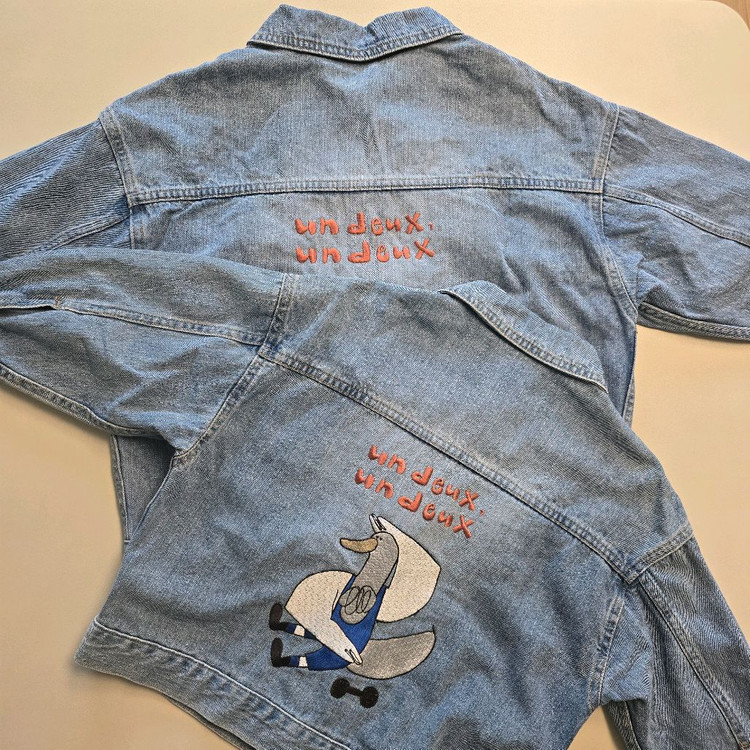 리미떼두두 데님 자켓 S.L (개당) 이미지