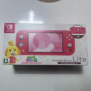 [미개봉] 닌텐도 스위치 라이트 - 동물의숲 여울 알로하 에디션 이미지