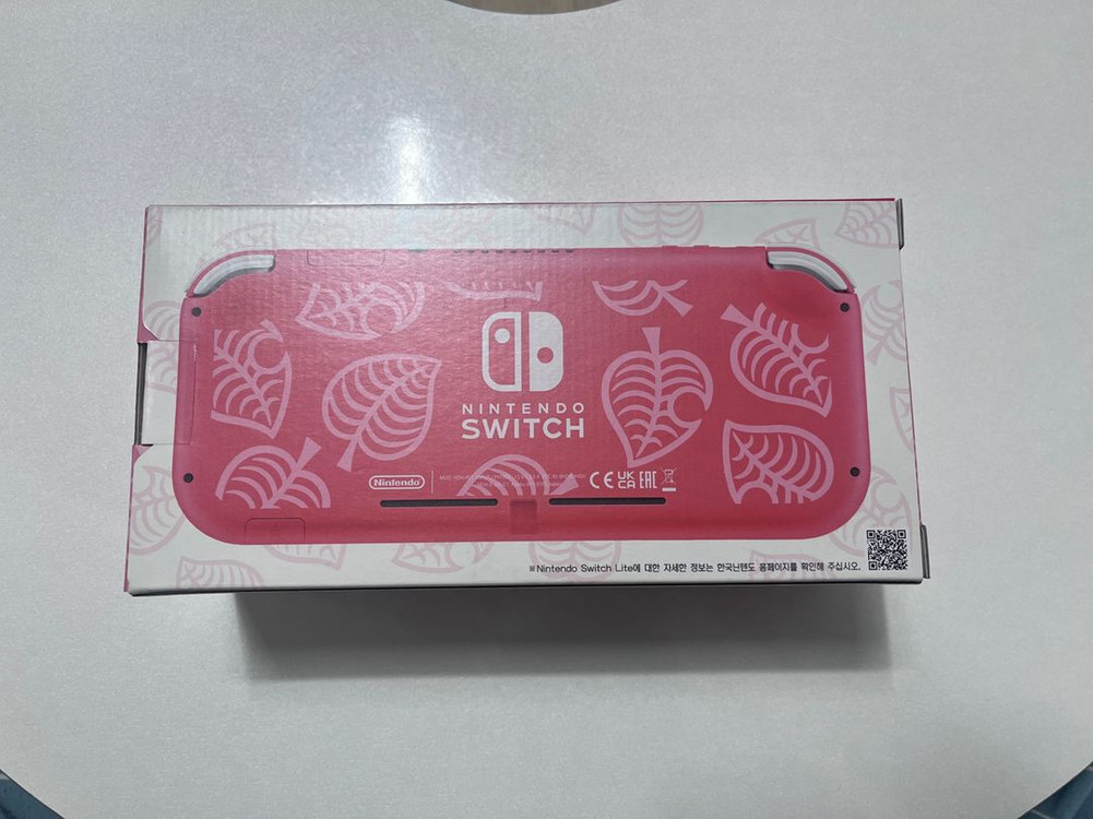 [미개봉] 닌텐도 스위치 라이트 - 동물의숲 여울 알로하 에디션 이미지