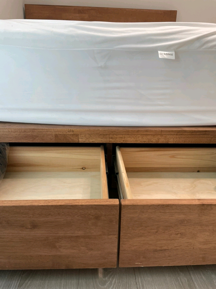 see say 시세이 원목 침대프레임(퀸사이즈) 이미지