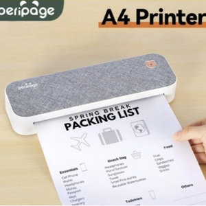 [미니프린터] 페리페이지 휴대용프린터A4 블루투스 무선 라벨프린터 이미지