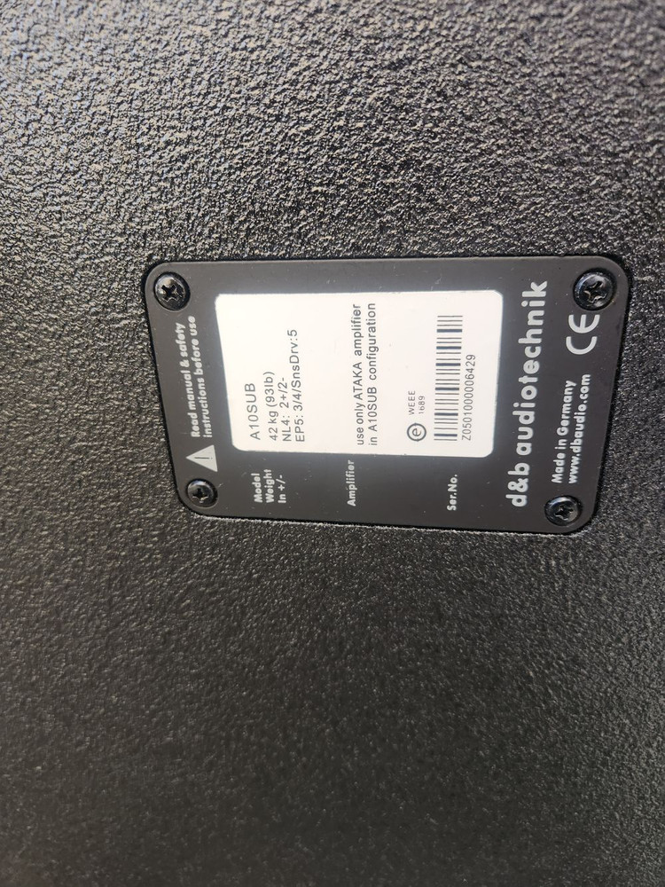 ATAKA 어레이스피커 총12통 10인치스피커하이B&C 이태리제 8통구성 18인치우퍼4통 이미지