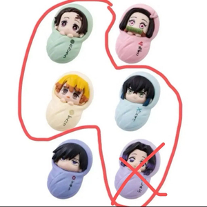 귀멸의칼날 포대기 가챠 일괄 이미지