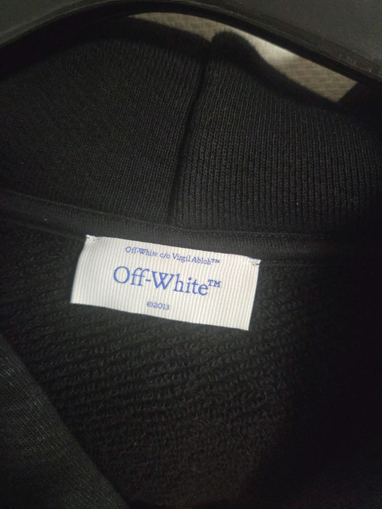정품 오프화이트 남자 블랙후드 XL 팝니다 이미지