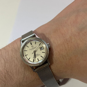 오메가 컨스텔레이션 오토매틱 여성용 빈티지 시계 정품 이미지