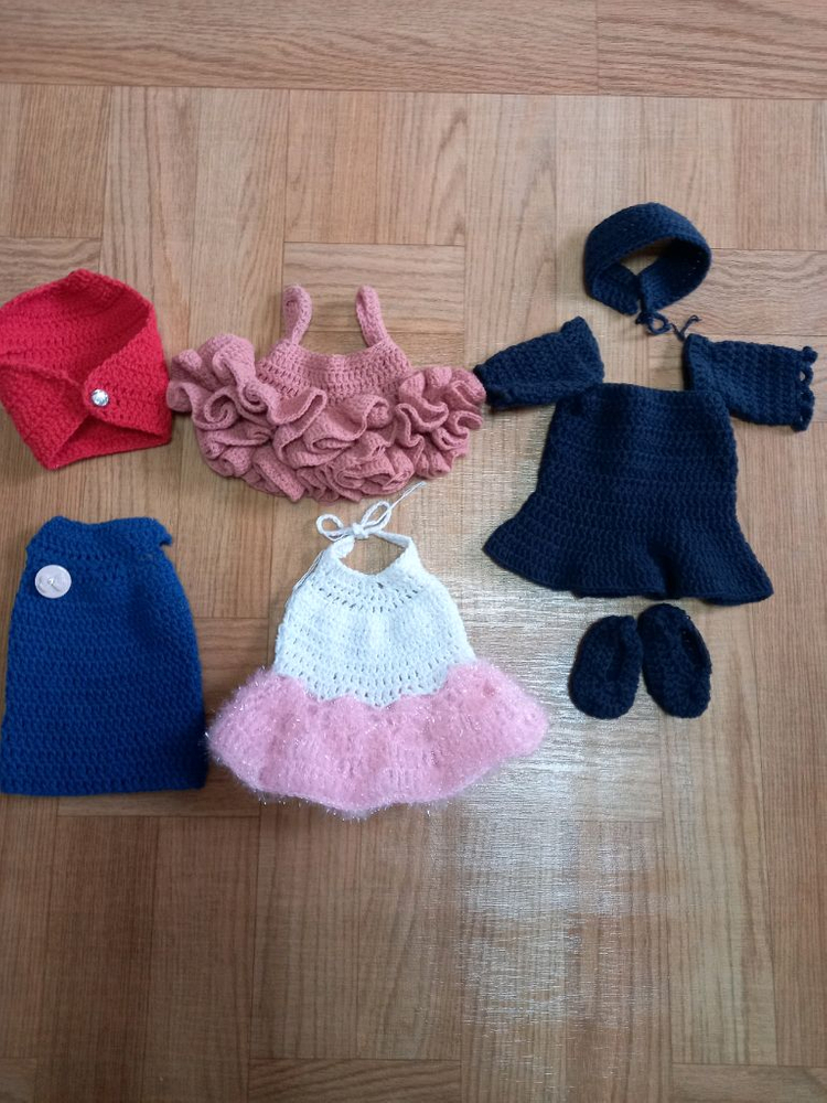 정품 디즈니 베이비돌 라푼젤/ 베돌/ 빈티지인형/ 뜨개의상 포함 이미지